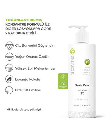 Sante Plus Double Effect Kaşıntı ve Uyuz Losyonu 250 Ml