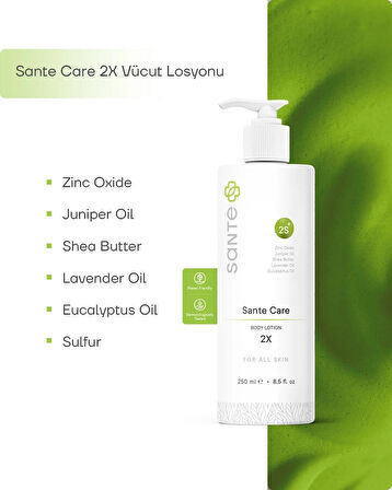 Sante Plus Double Effect Kaşıntı ve Uyuz Losyonu 250 Ml