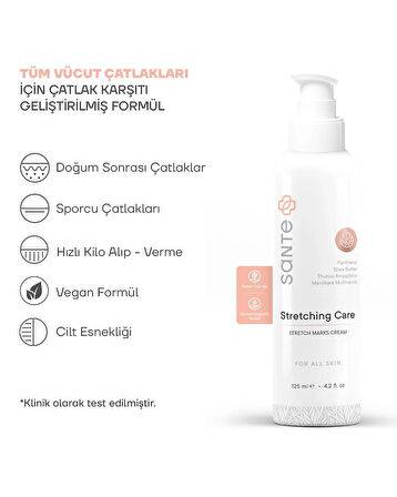 Sante Plus Hamilelik Vücut Çatlak Kremi 125 Ml