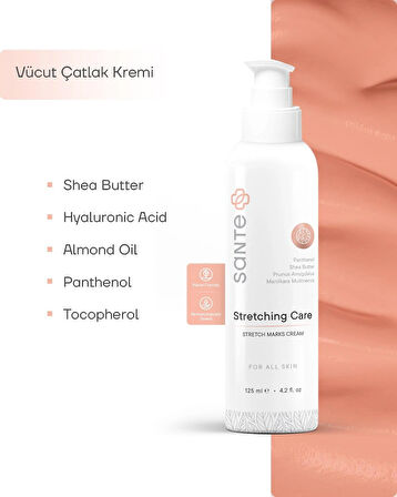 Sante Plus Hamilelik Vücut Çatlak Kremi 125 Ml