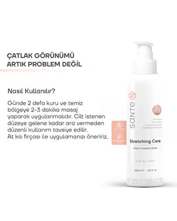 Sante Plus Hamilelik Vücut Çatlak Kremi 125 Ml
