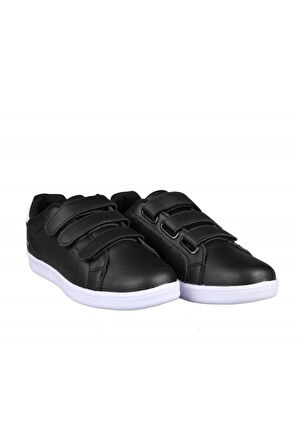 M.P 222-2518 Sport Casual Kadın Sneakers Ayakkabı Siyah Beyaz