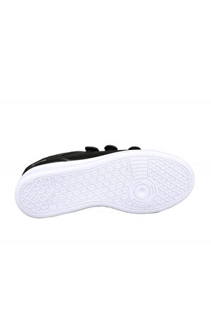 M.P 222-2518 Sport Casual Kadın Sneakers Ayakkabı Siyah Beyaz