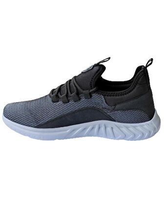 M.p 231-1061MR Gri-Siyah Erkek Günlük Sneakers Ayakkabı