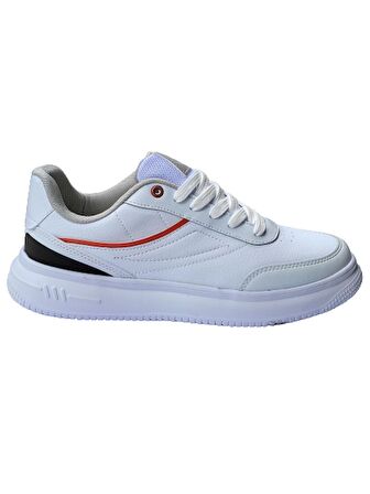 M.p 231-1087MR Beyaz-Turuncu Erkek Sneakers Ayakkabı