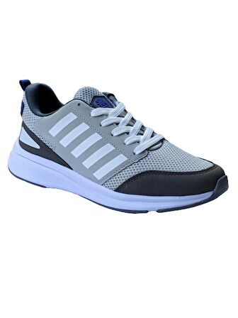 M.p 231-1046MR Gri-Beyaz Erkek Sneakers Ayakkabı