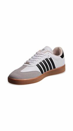 MP UrbanGlide Luxe Erkek Bağcıklı BEYAZ-SİYAH Sneaker