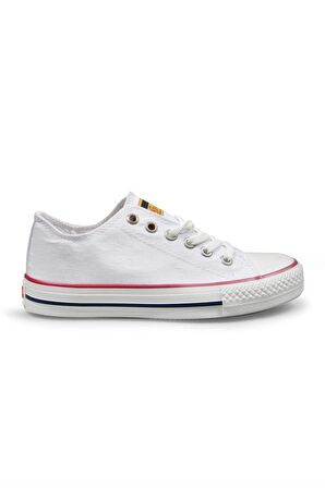 MP ClearMotion Canvas Pro Bağcıklı BEYAZ Sneaker