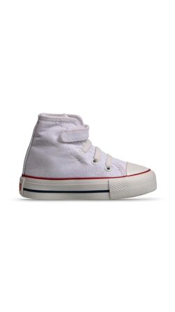 MP ONE SmartStep Bebek Akıllı Ayarlanabilir Bağcıklı BEYAZ Sneaker