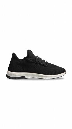 MP KnitStride Comfort Bağcıklı SİYAH Sneaker