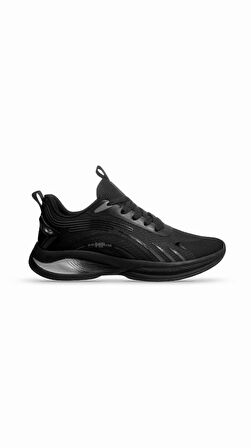 MP EleganceStride Flex Kadın Bağcıklı SİYAH Spor Ayakkabı