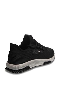 MP KnitStride Comfort Bağcıklı SİYAH Sneaker