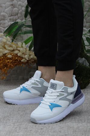 M P 241 1567 Beyaz Gri Rahat Orijinal Ürün Kadın Spor Ayakkabı