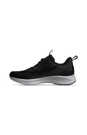 MP AeroFlex Runner Erkek Bağcıklı SİYAH-BEYAZ Spor Ayakkabı