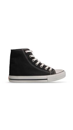 MP ClearMotion Canvas Pro Kadın Bağcıklı SİYAH-BEYAZ Sneaker
