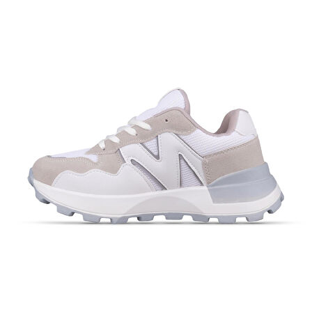 Kadın Konforlu Beyaz Sneaker