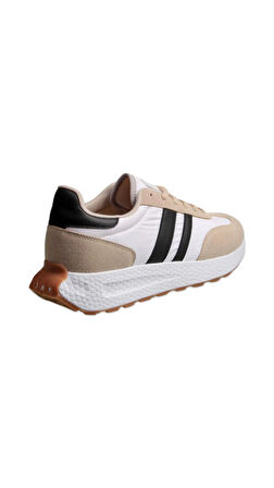 Erkek Sneaker - Beyaz, Konforlu