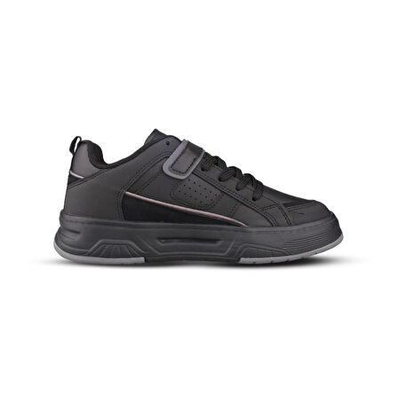 Kadın Cırtlı Siyah Sneaker