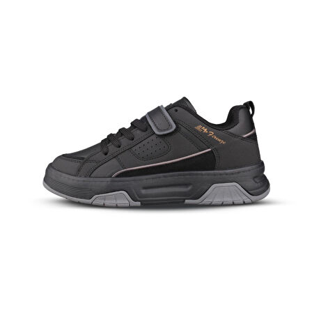 Kadın Cırtlı Siyah Sneaker