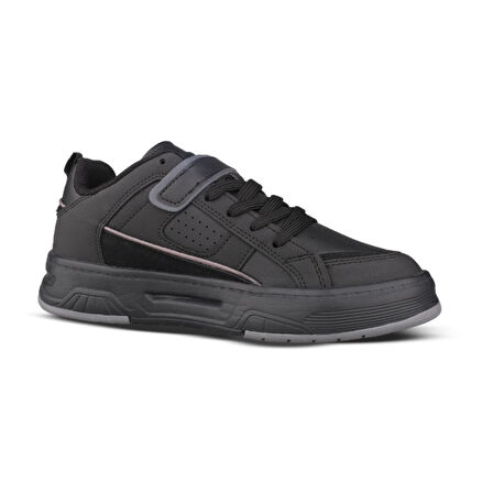 Kadın Cırtlı Siyah Sneaker