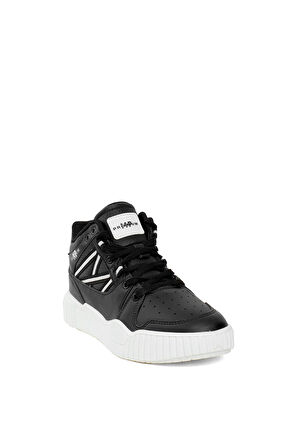 M.P 242-1827ZN Kadın Sports Hi Sneaker Ayakkabı Siyah - Beyaz