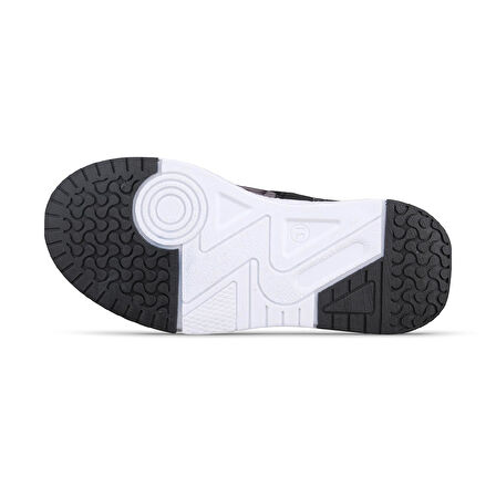 Büyük Erkek Çocuk Sneaker Bot - Siyah-Beyaz, Bilek Boy