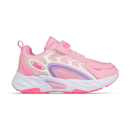 Büyük Kız Çocuk Cırtlı Pembe Sneaker