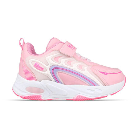 Küçük Kız Çocuk Cırtlı Pembe Sneaker