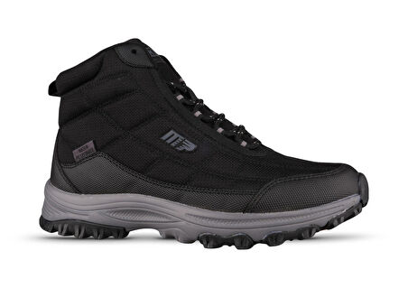 Erkek Outdoor Bot - Siyah-Gri, Su Geçirmez