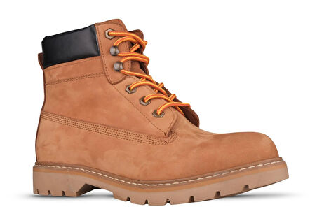 Erkek Günlük Bot - Taba, Nubuk Deri