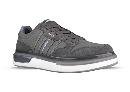 Erkek Sneaker - Füme, Nubuk Deri