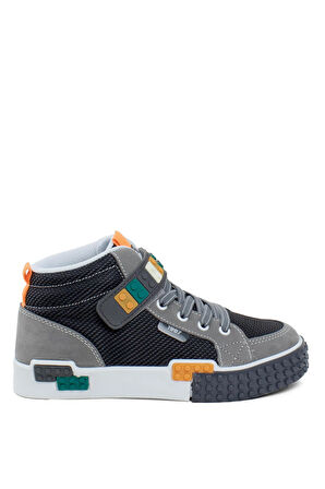 M.P 242-3308FT Filet Erkek Çocuk Sports Hi Sneaker Ayakkabı Füme