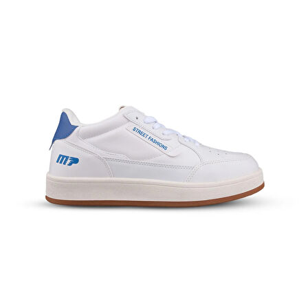 Erkek Sneaker - Beyaz-Mavi,