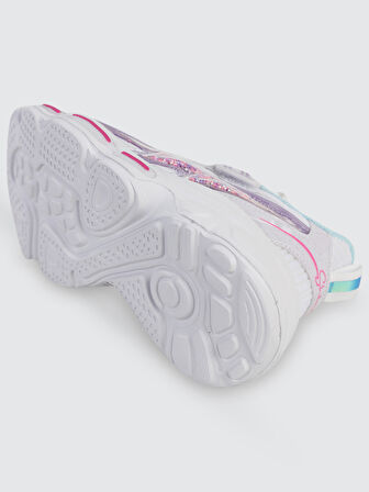 Mp Kız Çocuk Spor Ayakkabı 26-30 Numara Beyaz-Mor