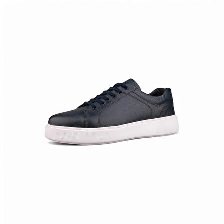 Sneaker - Lacivert, Deri