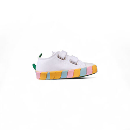 Çocuk Günlük Ayakkabı - Beyaz, Tekstil