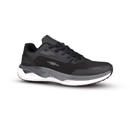 Erkek Koşu Ayakkabısı - Siyah-Beyaz,