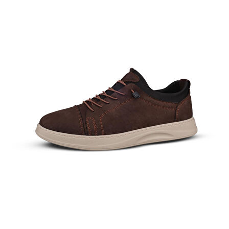 Erkek Sneaker - Kahve, Günlük