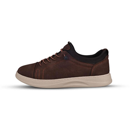 Erkek Sneaker - Kahve, Günlük