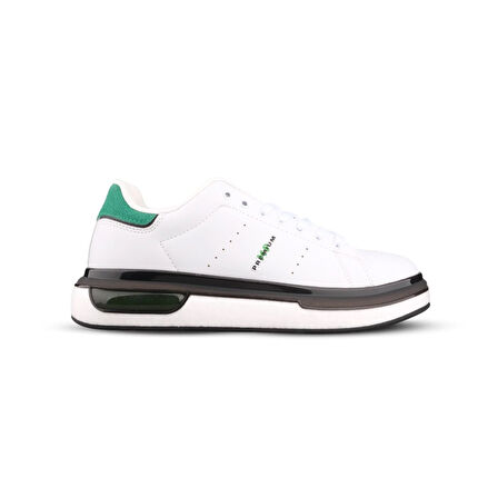Erkek Sneaker - Beyaz-Yeşil,