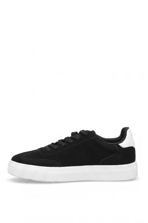 M.P 262-7086 Kadın Klasik Sneaker Siyah - Beyaz