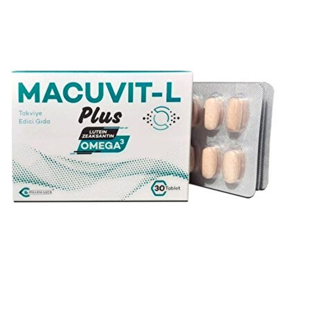 Macuvit - L Plus Takviye Edici Gıda 30 Tablet