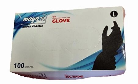 Mayax Süper Elastic Eldiven Glove Tpu 100lü paket