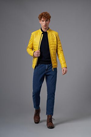 Bruno Sarı Deri Mont 111638