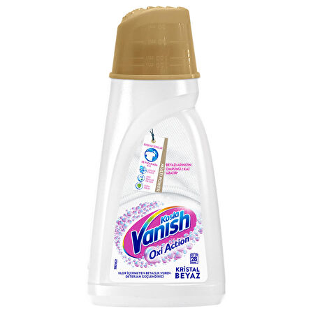 KOSLA VANISH OXI ACTION KRISTAL BEYAZ 28 YIKAMA (1400 ML)