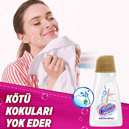 KOSLA VANISH OXI ACTION KRISTAL BEYAZ 28 YIKAMA (1400 ML)