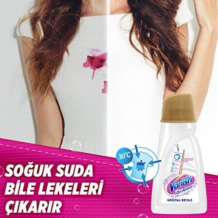 KOSLA VANISH OXI ACTION KRISTAL BEYAZ 28 YIKAMA (1400 ML)