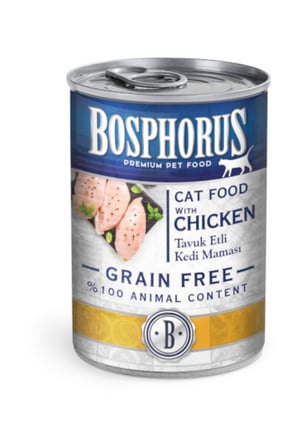 Bosphorus Tavuk Etli Kedi Konservesi 415 Gr