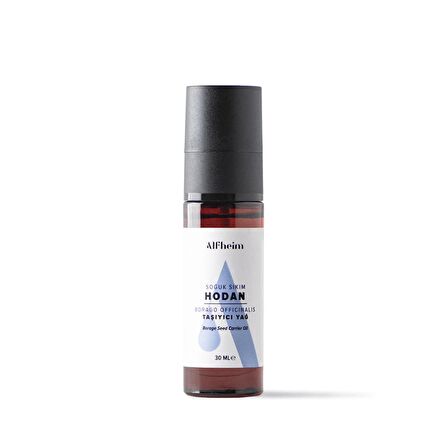 Alfheim Hodan Yağı/ Hodan Yağı/ Taşıyıcı Sabit Yağ/ 30 Ml