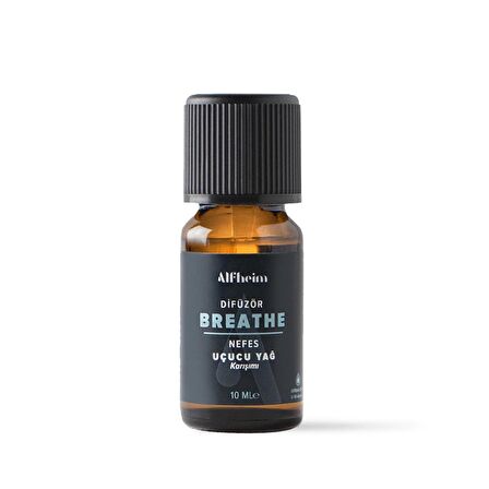 Alfheim Breathe Uçucu Yağ Karışımı/ Difüzör Yağı/ Buhurdanlık Yağı/ 10 Ml